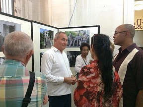 La exposición fotográfica “La conferencia de Yalta – decisiones para el mundo sin guerras” se celebra en Cuba