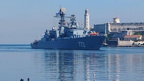 Arriba a Cuba destacamento naval ruso encabezado por el buque escuela Smolniy | Videos Arriba a Cuba destacamento naval ruso encabezado por el buque escuela Smolniy | Videos