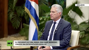 Entrevista exclusiva del Presidente de Cuba, Miguel Díaz-Canel, a RT Entrevista exclusiva del Presidente de Cuba, Miguel Díaz-Canel, a RT