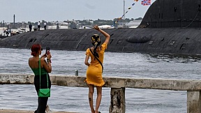 Embarcaciones de la Armada rusa inician su visita oficial a Cuba, en imágenes Embarcaciones de la Armada rusa inician su visita oficial a Cuba, en imágenes